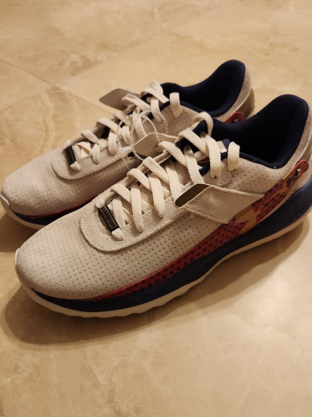 Under Armour Harper 10 Pro LE USA Turf Shoes Men's Size 10 6000702-279 Baseball